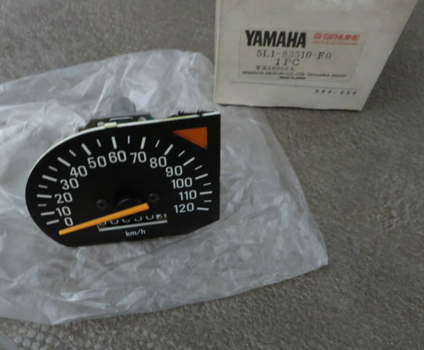 Yamaha Tacho Tachometer RX80 RD80 MX RD50 MX Speedometer 5L1-83510-F0 Original NEU 5L1-83510-F0 Original Ersatzteil – MG-Teil